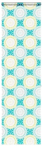 Decor-tendaggi per finestre, tende e paralumi, tenda a rullo per doccia con cassetta 60 x 240 cm, larghezza tessuto 56 cm