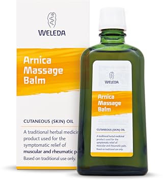 Weleda Arnica Massage Balm, Bruising & Swelling, Rheumatic & Muscular Pain, Traditional Herbal Remedy, Natural & Organic, Vegan, 200 ml