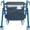 Behrend Homecare Rollator Rollatortasche 33036000 - Schwarz, Nylon mit PVC-Beschichtung, 35 cm x 25 cm x 5 cm, Modern, Blau - Erwachsener