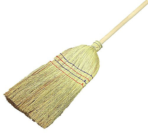 Bürstenmann Stroh – Besen mit 4-seam Griff