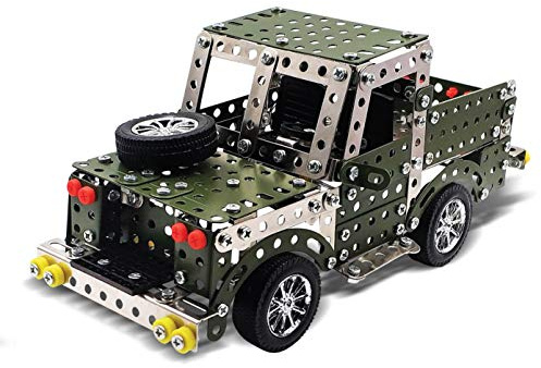 The Gift Box Company Car Model Kits 4x4 Off Roader Metal Construction Kit