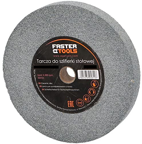 Schleifscheibe 125 x16 x12,7 / A60 Schleifstein Stein für Doppelschleifer