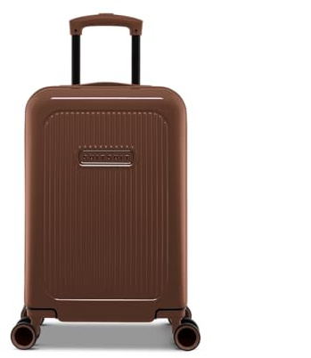 SUITSUIT Handgepäck Koffer mit 4 Rollen 55 x 35 x 20 cm - Hartschalen Kabinentrolley mit TSA-Schloss - Expression Nutshell