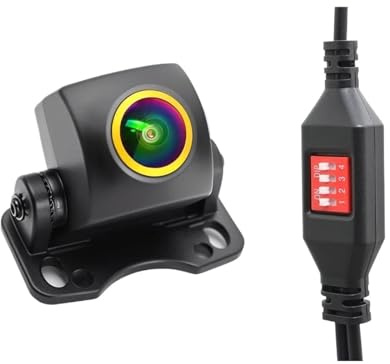 Caméras Recul Voiture pour Caméra Arrière HD Image Couleur 1080P/720P AHD CCD Vue du Véhicule Lentille Inversée Vision Nocturne Stationnement CVBS