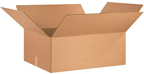 Aviditi 302412 Corrugated Cardboard Box 30 L x 24 W x 12 H, Kraft, for Shipping, Packing and Moving (Pack of 15)