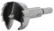 Weischer® - Forstnerbohrer gezahnt Ø 50 mm | Holzbohrer Astlochbohrer Topfbohrer | Rundschaft | Weichholz & Hartholz | stabiler & bruchfester Bohrer | Zentrierspitze für präzise Bohrung