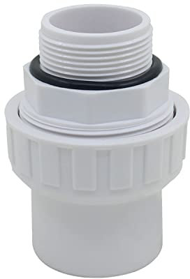 Raccord union joint mixte pvc à visser x a coller embout fileté pvc pression manchon pompe filtre a sable piscine joint torique