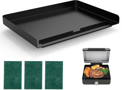 Griddle Plate for Ninja GR101 Sizzle Smokeless Grill with Cleaning Tool