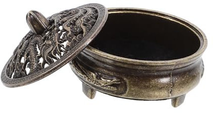 Cabilock Quemador De Incienso Mini Aromaterapia Pequeño Incensario para Hogar Interior Decoración Fragancia