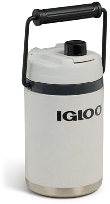 Igloo Trailmate Hybrid Insulated Water Bottle, 1.5 Litre, Large Sports Water Jug, Drink Cooler, Bone