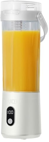 Batidora De Vaso Portatil - Minibatidora Sin Cable Recargable Smoothies Batidos De Proteínas, Pica Hielo Y Frutas Congeladas - 600ml Licuadora Portátil Con 12 Cuchillas Para Cocina, Gimnasio, Oficina