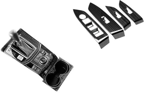 Panel Interruptor Elevación Ventana Coche Caja De Cambio Marchas Coche Ventana Cubierta Panel Interruptores Embellecedor Pegatina LHD Para Mazda Para CX-5 Para CX5 2017-2024 Para KF