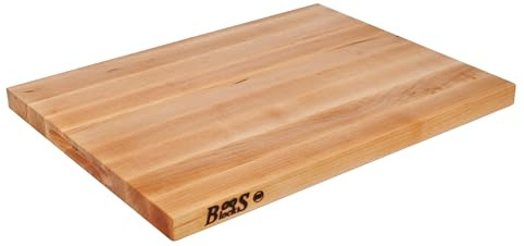Boos Block Tagliere In Legno Di Acero Duro Nordamericano - Da Cucina Professionale, Antibatterico, XXL, Per Aperitivo - 40 x 25 x 2,5 cm