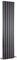 Milano Urban Anthracite Cast Iron Style Vertical Double Panel Column Radiator - 1500mm x 383mm