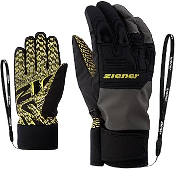 Ziener GARIM AS - Guanti da Sci Invernali da Adulto, Impermeabili, Traspiranti, magneti, 9