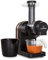 Klarstein Bella Elegance - Centrifuga per succhi di frutta, 200 W, 400 ml, senza BPA, base antiscivolo, funzionamento continuo massimo: ca. 20 minuti, facile da pulire, nero