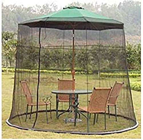 KOHARA Gartenschirm für den Außenbereich: Verwandeln Sie Ihren Sonnenschirm in einen Pavillon, Terrassenschirm, Tischvorhänge, verstellbares Gehäuse, großes Schirm-Hängezelt (Größe: 30
