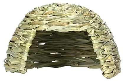 Forniture per Animali Domestici, Casa in erba per Coniglio, Nascondigli per Porcellini d'India | Casa Di Erberi Marini Gioco per Piccoli Animali, Capanna Tessuto Tunnel Capanna Casa Fieno