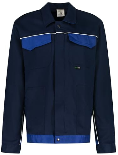 BWOLF ARES Veste de travail pour homme 100 % coton, Navy 1., S