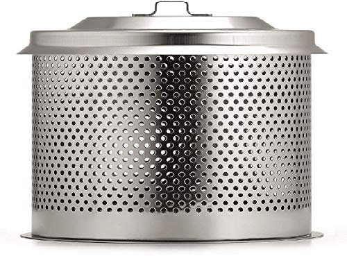 LotusGrill ® Ersatz-Kohlebehälter Small/Kompakt aus Edelstahl für den KLEINEN Grill - Speziell entwickelt für den raucharmen Small/Kompakt Holzkohlegrill/Tischgrill für den KLEINEN Grill