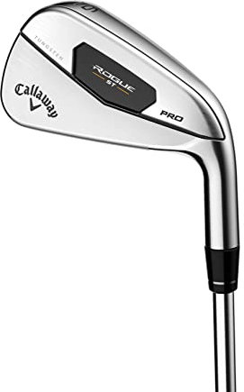 Callaway Golf Rogue ST Pro - Hierro individual (mano derecha, mango de grafito, flexible rígido, 7 hierros)