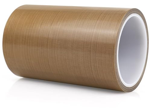 BOMEI PACK Ruban adhésif en téflon autocollant pour machine à emballer sous vide, 150 mm x 10 m x 0,18 mm (P), ruban adhésif PTFE, convient pour FoodSaver, Seal A Meal