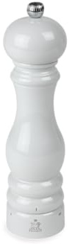 PEUGEOT - Salzmühle Paris u'Select 22 cm - ParisRama - 6 voreingestellte Mahlgrade - Aus PEFC-zertifiziertem Holz - Französiches Know-How - Perlgrau lackiert