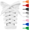 UamGlsob 2 Pares de Cordones Gruesos de 15mm para Adidas Campus 00s, Cordones Planos Gordos Extra Anchos para Zapatillas Deporte (White, 36/90cm)