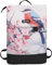Ela Mo Rucksack Damen - Daypack schön u. durchdacht - Laptop Rucksäcke für Frauen - Anti Diebstahl Tasche für Schule, Uni, Business (Birdie)