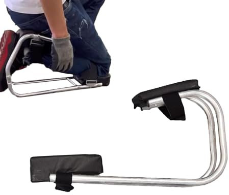 Kniebank Sitz Für Die Gartenarbeit | Knee Seat for Gardening | Tragbarer Garten-Kniehocker Tragbare Kniesitz-Beinstütze Ergonomischer Knieschutz Und Knöchelstütze Kniekissen Schutz Der Knie