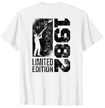 Tontauben Jahrgang 1982 geboren Geburtstag Tontaubenschießen T-Shirt