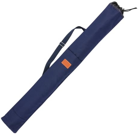 DONGKER Fiskeryrke Rutenväska, 1 styck Vikbar Fiskerskyddsväska, 1,2m/1,4m x 18cm, Stor Kapacitet Fiskerväska med Justerbar Axelrem för Spinnruten, Baitcastingruten och Brandningsruten, 120*18cm/140