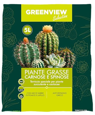 BERARDI | Greenview Selection, Terreau professionnel, 5l (Plantes succulentes)