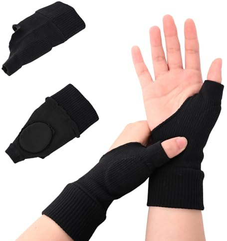 WEDAWIN 1 Paire Attelle Pouce, Attelle Poignet Droit Gauche Pour l'Arthrite, Tendinite Poignet, Canal Carpien et Entorse