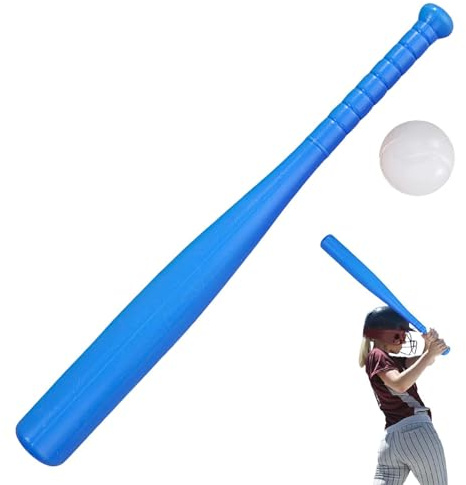 Barnbasebollträ Lätt PVC Basebollträ för Teknikträning | Ergonomisk träningsslagträ för skicklighet För barn ungdomar flickor inomhus lek sport trädgård