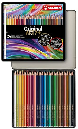 STABILO - Premium-Buntstift - Original - ARTY+ - 24er Metalletui
