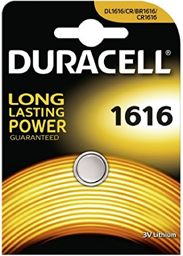 Duracell Pile-bouton au lithium CR1616 3 V
