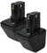 vhbw 2X Akku kompatibel mit Würth 0702915, 70291510, 0274193 Werkzeug, Blindniet-Setzgerät (2500 mAh, NiMH, 12 V)