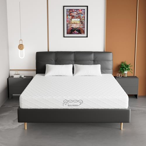 Memory Matratzen Matratze 180x200x20 cm, Kaltschaummatratze, Härtegrad H2&H3, 7-Zonen-Unterstützung mit Schneller Rückfederung, Doppelmatratze für den Heimgebrauch (180x200x20cm)