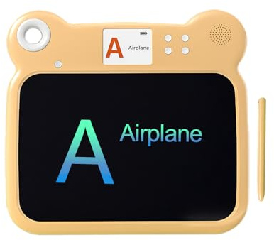 Pizarra de escritura LCD para, Juguete Educativo Tableta de Aprendizaje de 20 cm para Niños y Niñas a partir de 3 Años, Tabla De Garabatos Electrónicos, Aula Escuela Viaje Avión Road T