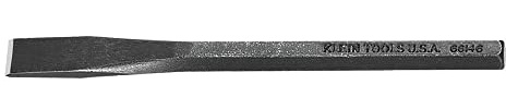 Klein Tools 66146 Cold Chisel 1-Inch Width 8-1/2-Inch Length, Made in USA