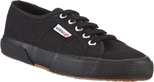 SUPERGA Unisex 2750-cotu Classic Niedrige Turnschuhe, Schwarz Full Black, 39 EU