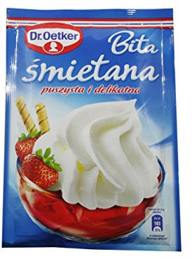 Dr. Oetker Whipped Cream 60 g - 3 x 60g