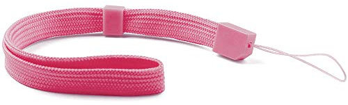 Correa para Cámara de Fotos Digital compatible con Nikon, Canon, Fujifilm, Sony, Olympus y Panasonic, Color Rosa, Agarre de Mano Perfecto