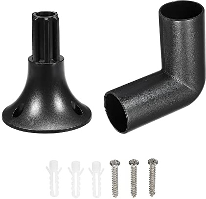 sourcing map Solar Torch Light Base and Joint Kit Landscape Light Wall Mounting Kit for Garden Pathway Lighting, 10 Set
