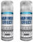 PNJB Silver Hammer Aerosol Effect Spray Paint, Industrial-Style Design, Easy To Handle And Apply, Non-Cracking, Lightweight And Portable, Interior And Exterior Use, 400ml (2 Pcs)