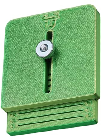Gabarit de découpe de bord - Mesure précise - Guide de ligne droite réglable pour portes d'armoires de cuisine - Cutter en vinyle, film et bords de porte