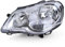 Carparts-Online Scheinwerfer H7 H1 mit LWR Motor Links für VW Polo 9N3 05-09