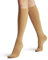 FALKE Damen Kniestrümpfe Seidenglatt 40 DEN W Kh halb-blickdicht einfarbig 1 Paar, Hautfarben Powder 4169, 39-42