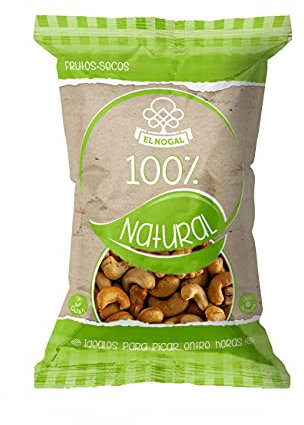 El Nogal Frutos Secos Anacardo Crudo, 100% Naturales Bolsa, 130 G